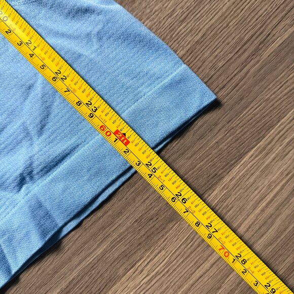 Lululemon Women's Swiftly Tech Long Sleeve Crew - Aqua Smoke Blue - Picture 7 of 7